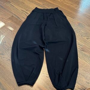Black Relaxed Fit Pants
